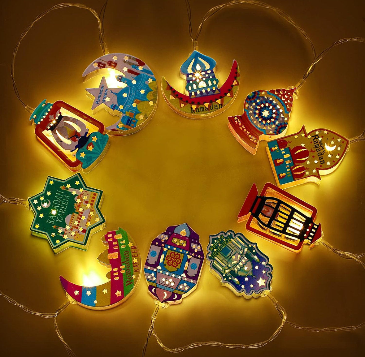 Ramadánová řetězová světla