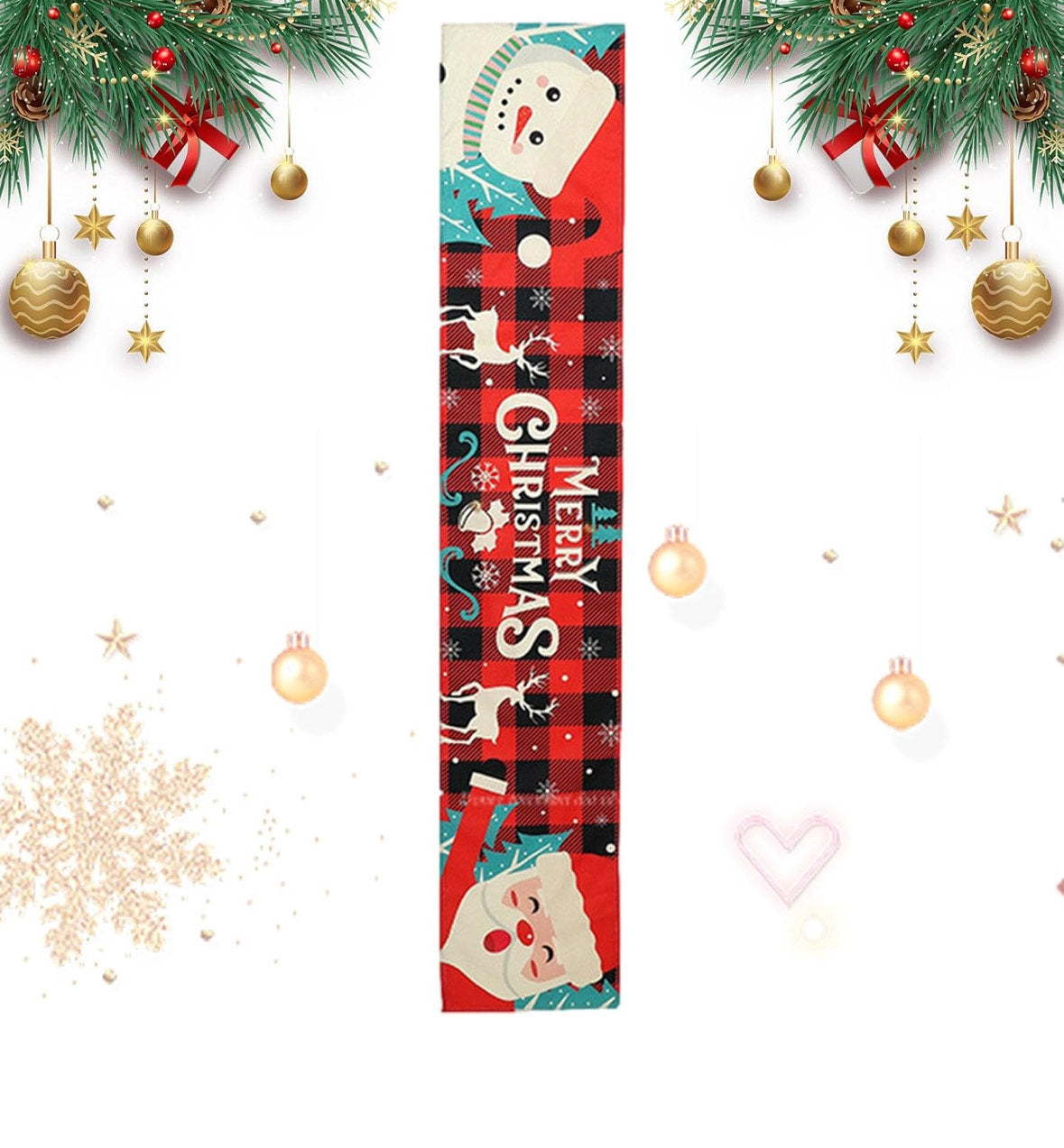 Vánoční běhoun na stůl