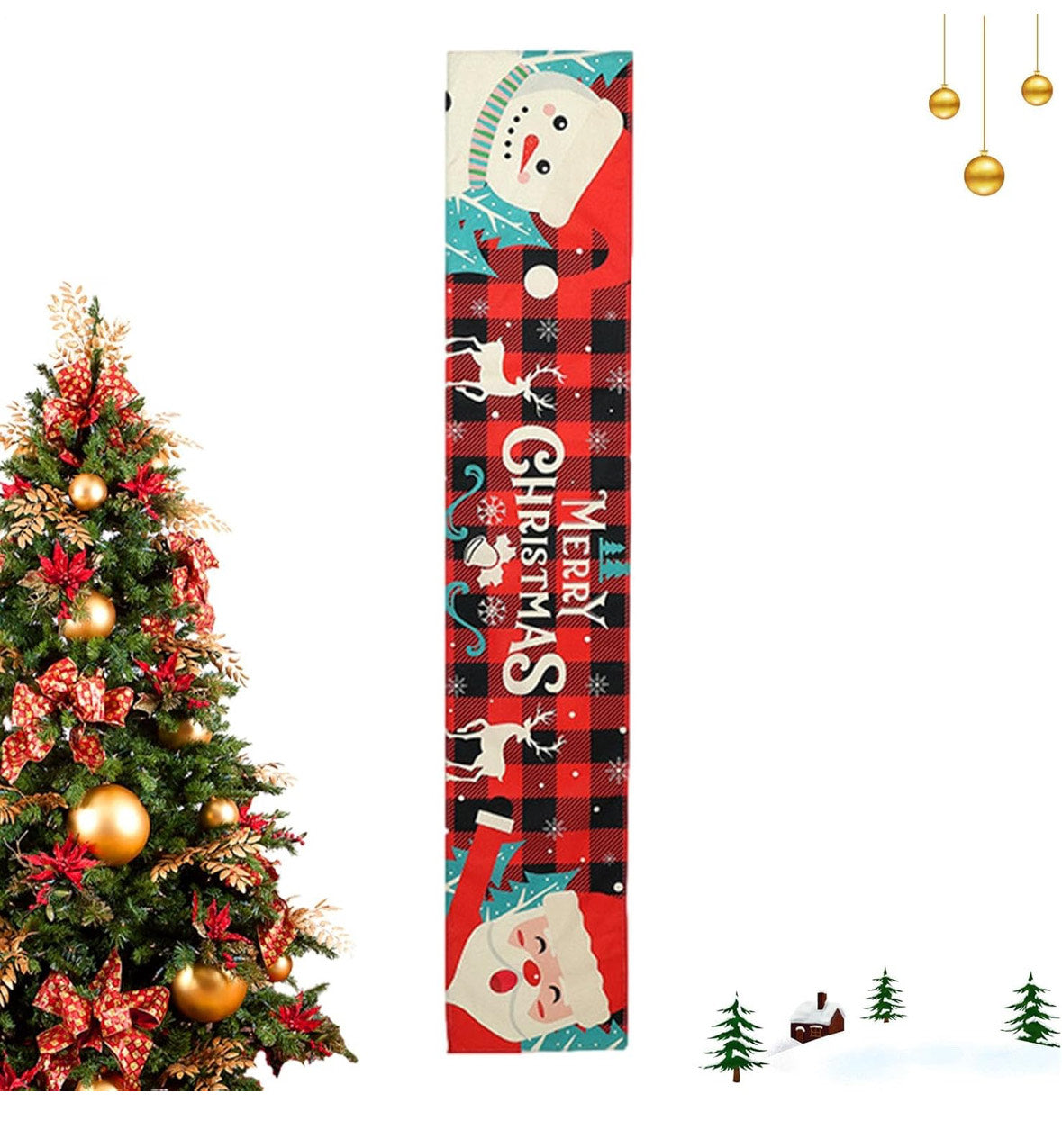 Vánoční běhoun na stůl