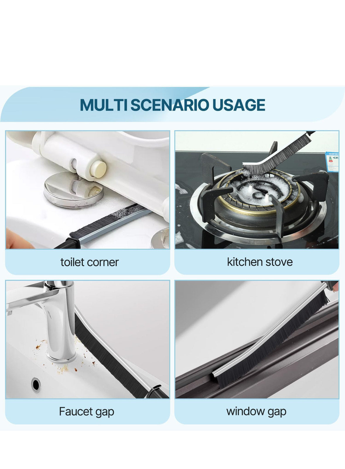 vícenásobný čistý kartáč