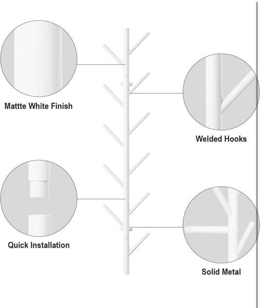 nástěnný věšák na kabáty