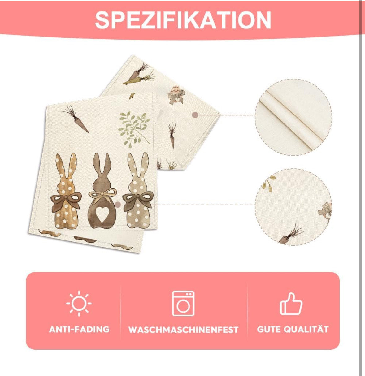 králíček běhoun na stůl