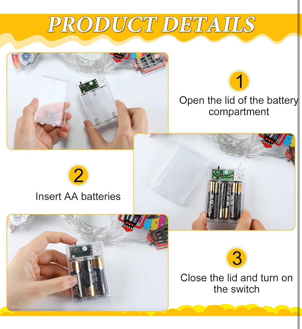 Ramadánová řetězová světla