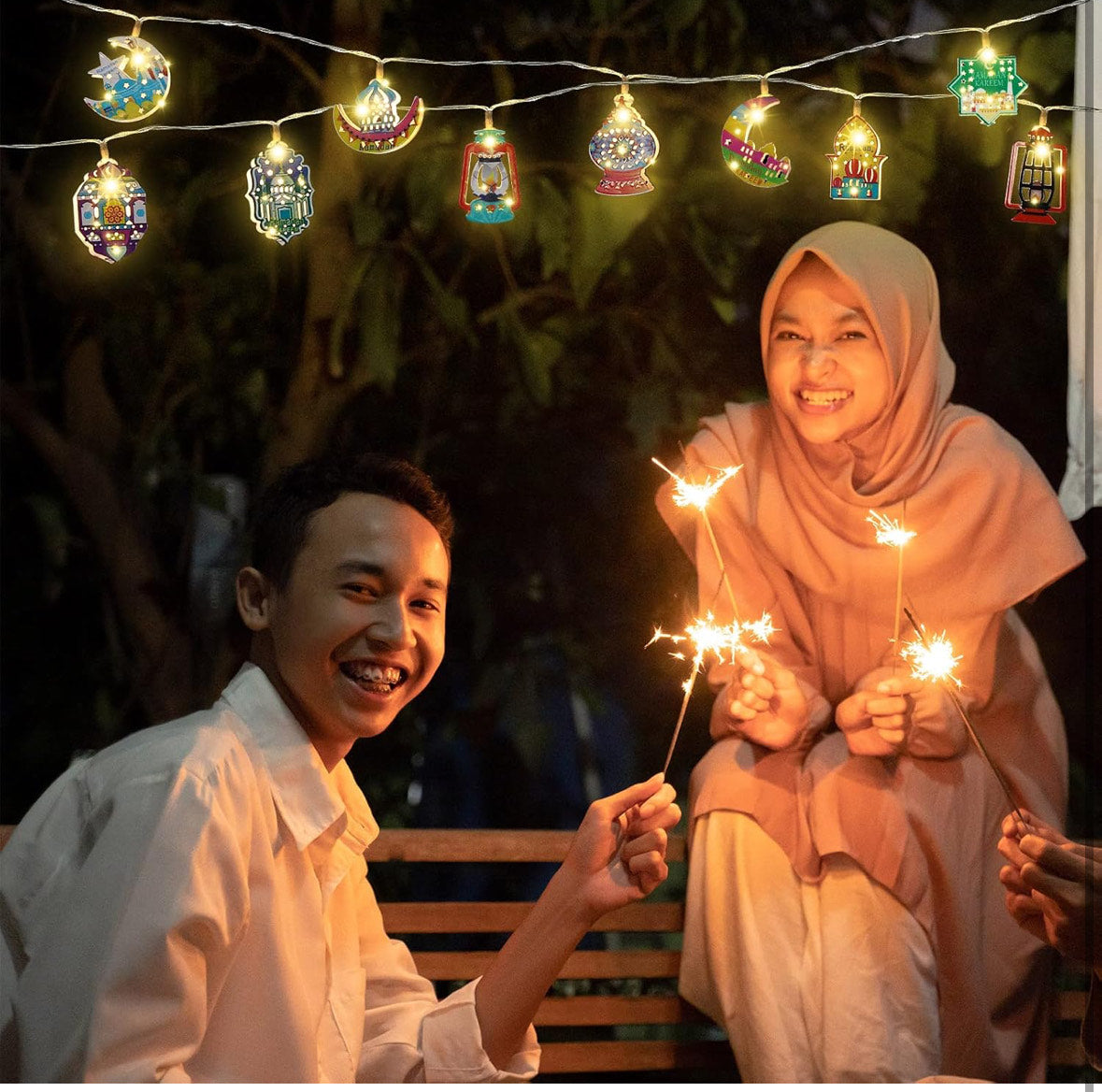 Ramadánová řetězová světla