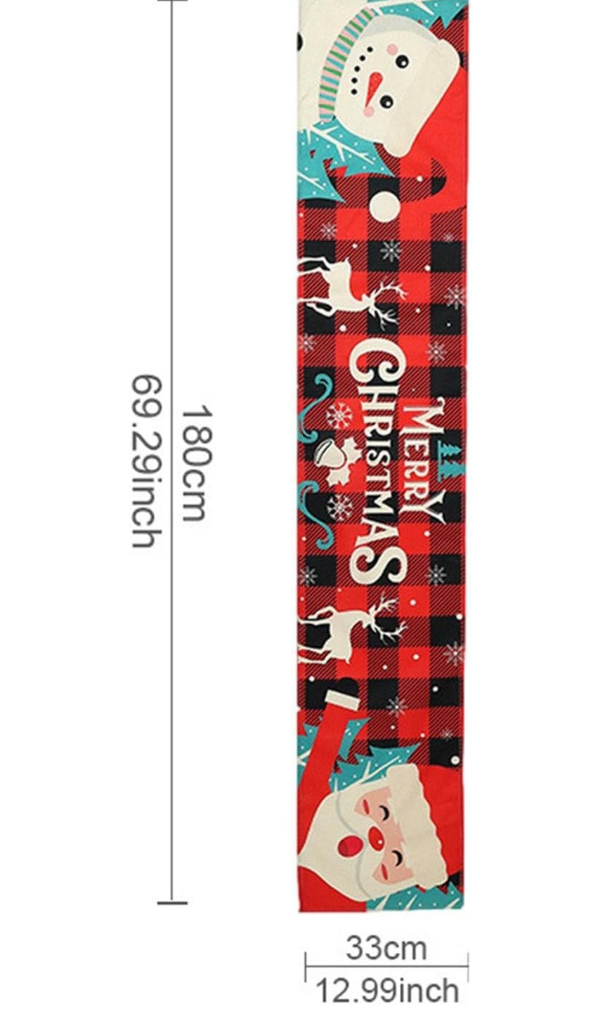 Vánoční běhoun na stůl