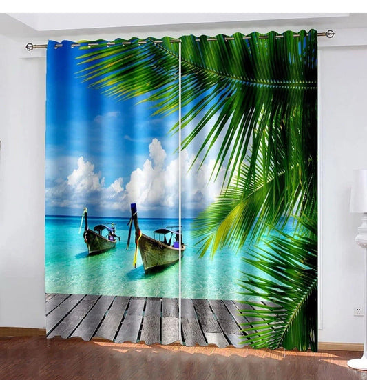 zatemňovací okenní závěsy