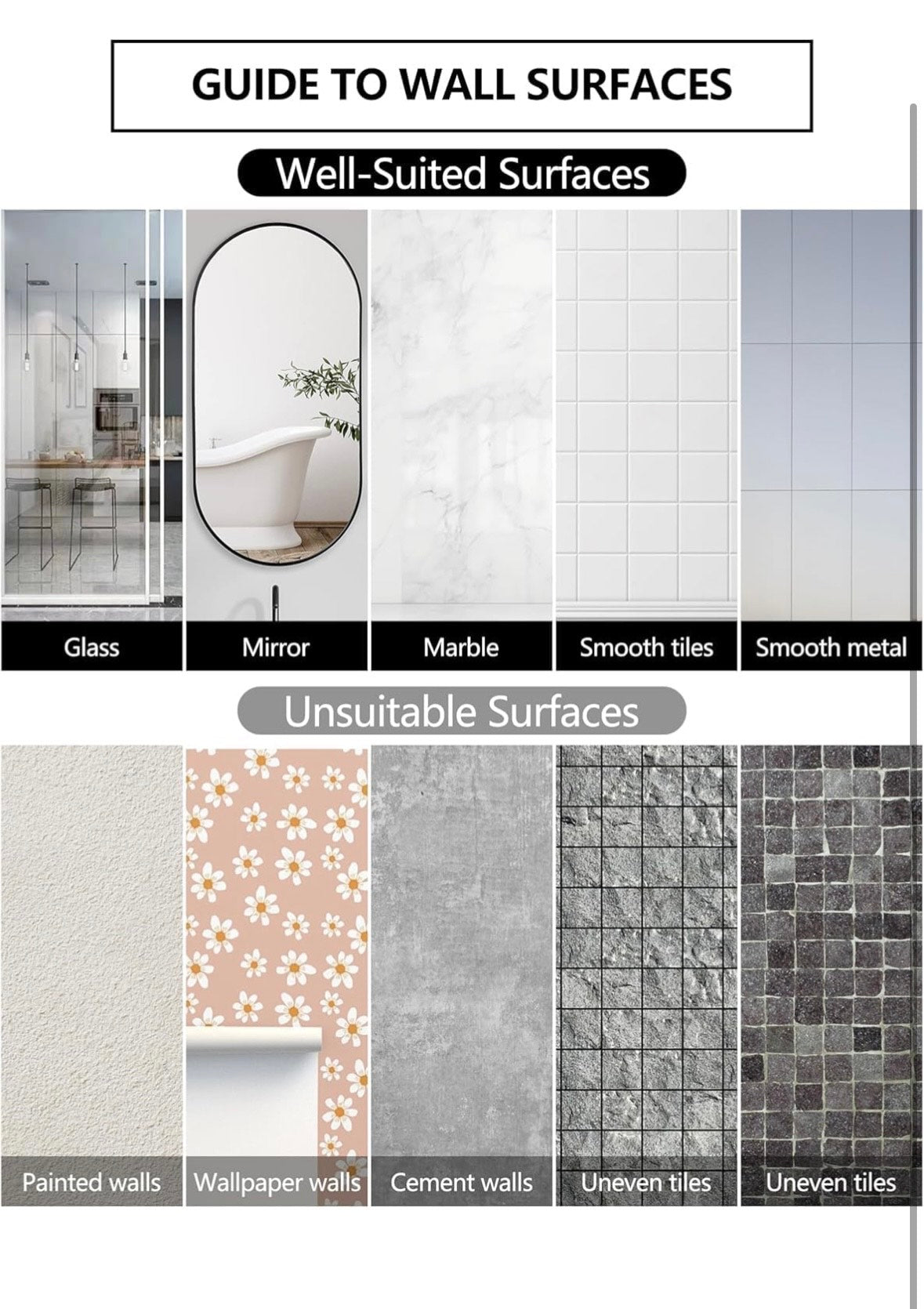 Sprchové háky s přísavkou Einesin pro vysoké zatížení