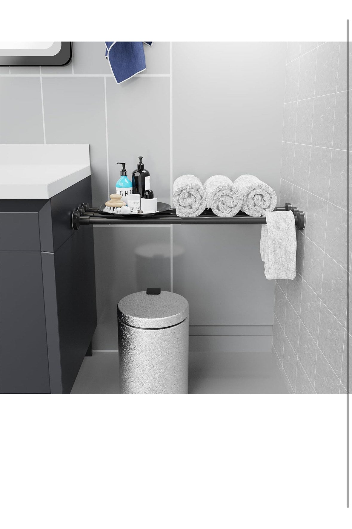 napínací záclonová tyč