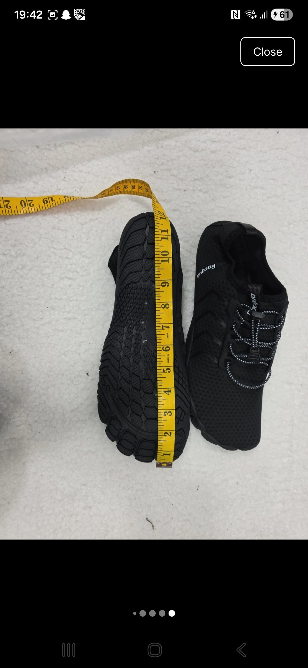 Water shoes quick dry