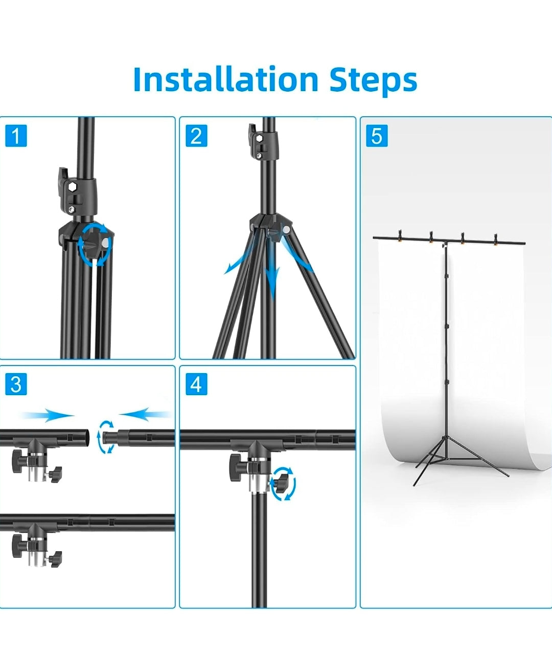 T - shape Backdrop stand kit