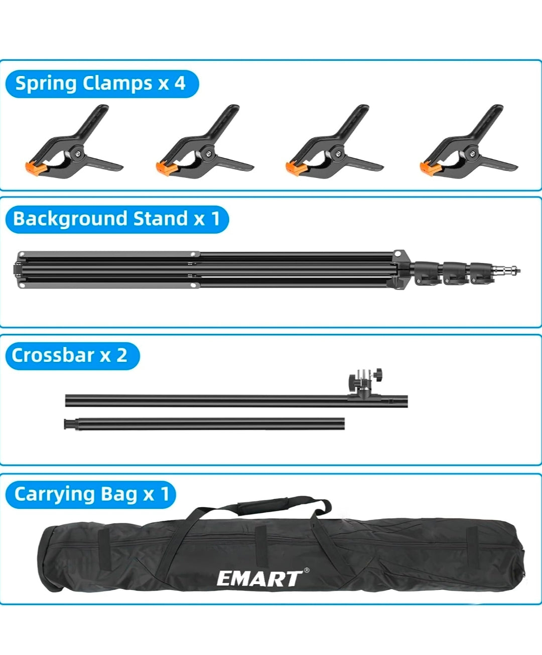 T - shape Backdrop stand kit