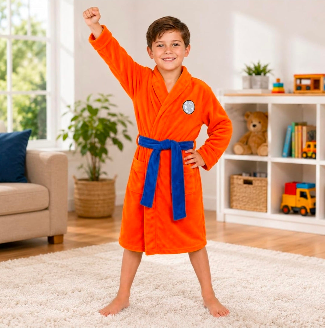 Anime dragon bathrobe
