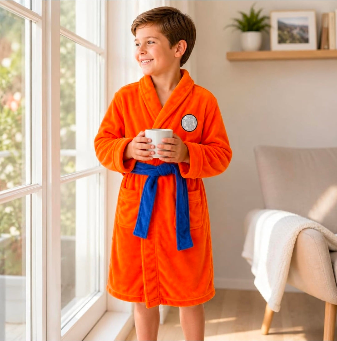 Anime dragon bathrobe